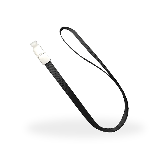 Topla Tali Klip Segi - 1 cm - Hitam