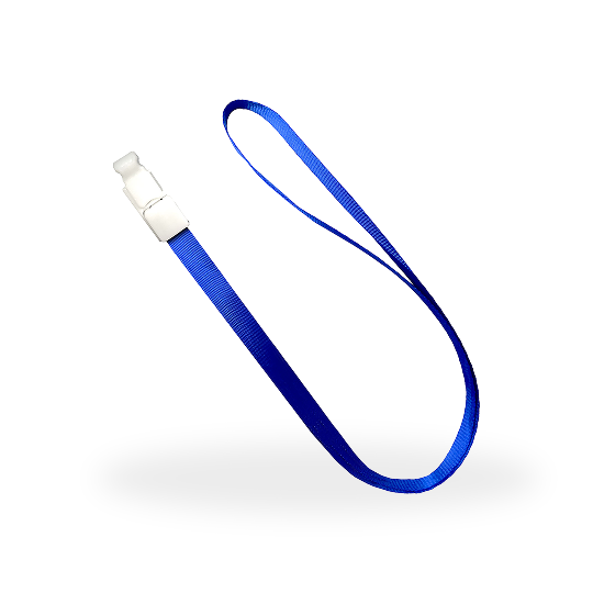 Topla Tali Klip Segi - 1 cm - Biru