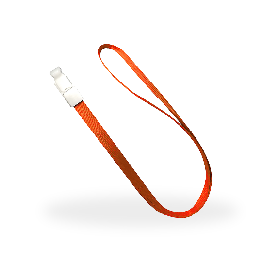 Topla Tali Klip Segi - 1 cm - Oranye