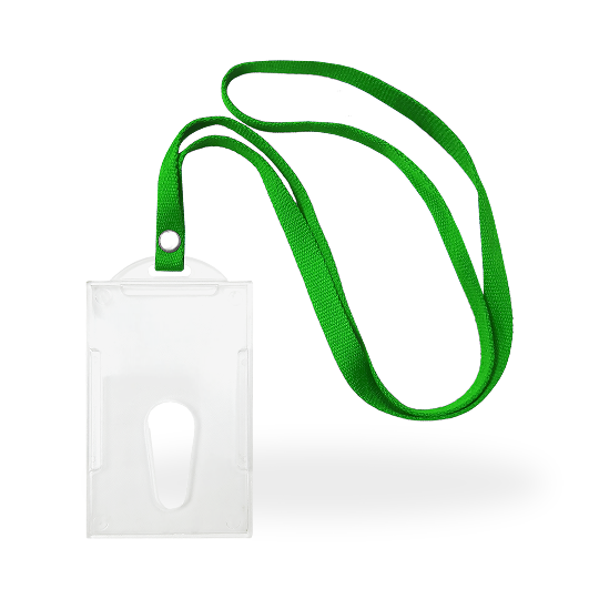 Topla ID Card Tali Webbing - Hijau