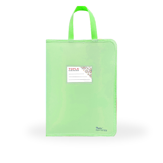 Topla Zipper File 3838 Pastel - Pastel Hijau