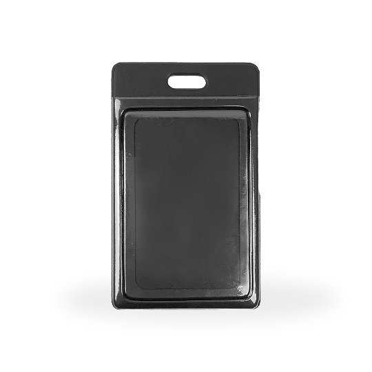 Topla ID Card Kulit - Hitam