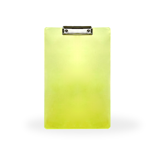 Topla Clipboard 708 Transparan - Kuning