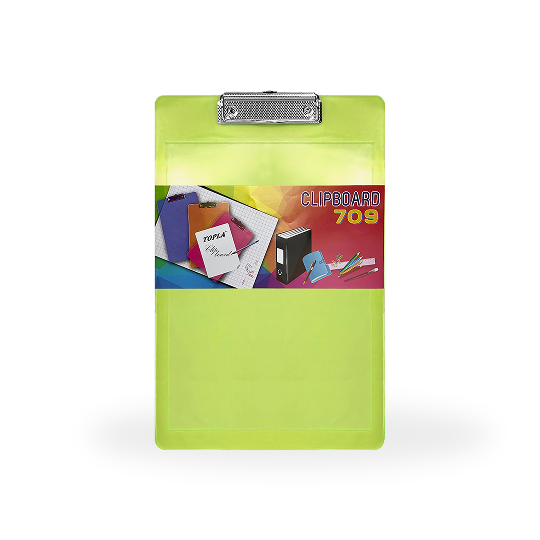 Topla Clipboard 709 Transparan - Kuning