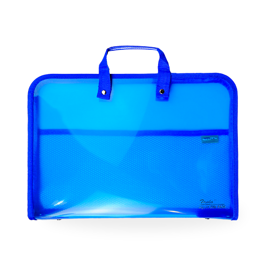 Topla Zipper File 1928 - Biru