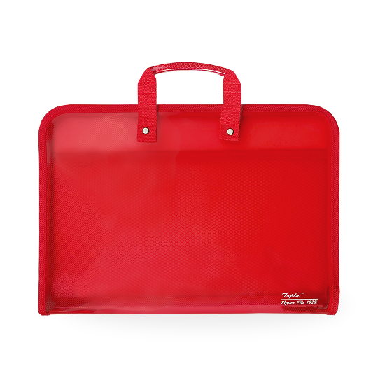 Topla Zipper File 1928 - Merah