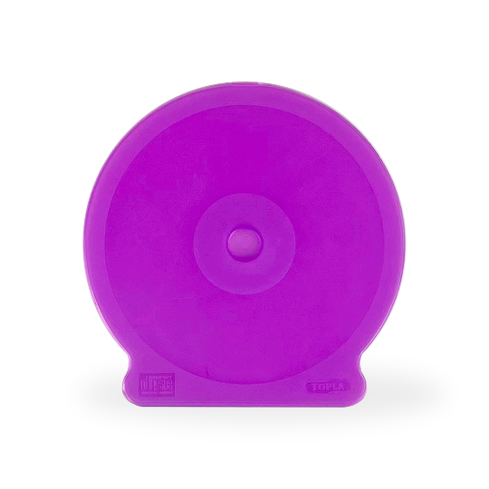 Topla CD Case Bulat/Kerang - Ungu