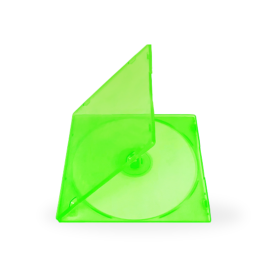 Topla CD Case Segi "A" - Non-Cover - Hijau