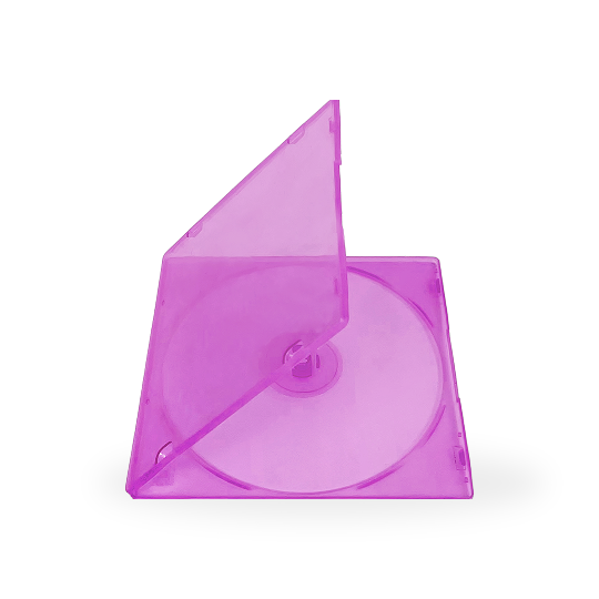 Topla CD Case Segi "A" - Non-Cover - Ungu