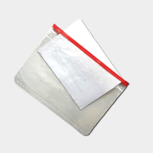 Topla Zipper Pocket Mika 9010 - Merah