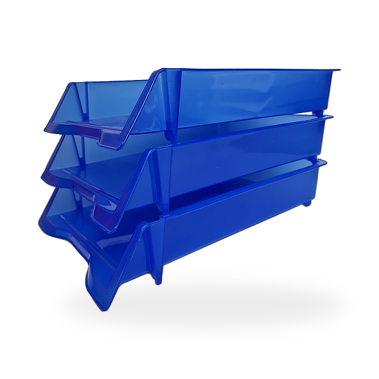 Topla Elevated Tray - Biru