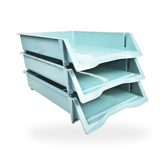 Topla Elevated Tray Pastel - Pastel Biru