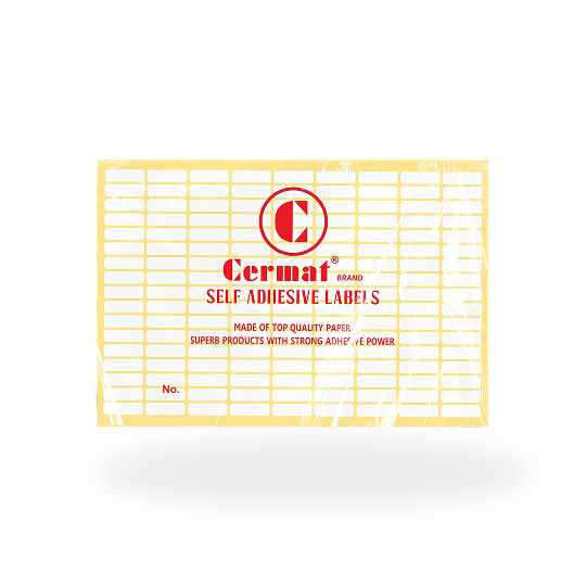 Topla Stiker Label Cermat - Putih