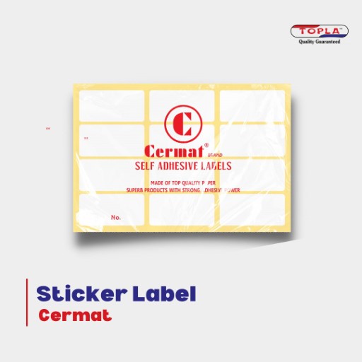 Stiker Label Cermat