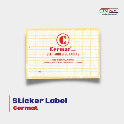 Stiker Label Cermat