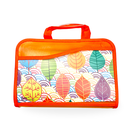 Topla Zipper File 1929 Mini - Oranye