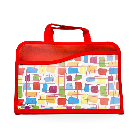 Topla Zipper File 1929 Mini - Merah