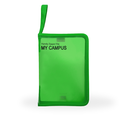 Topla Handy Zipper File 999 - Hijau