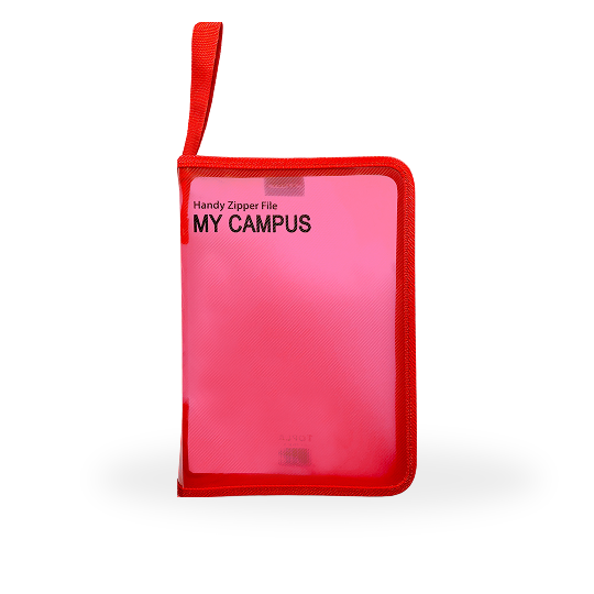 Topla Handy Zipper File 999 - Merah