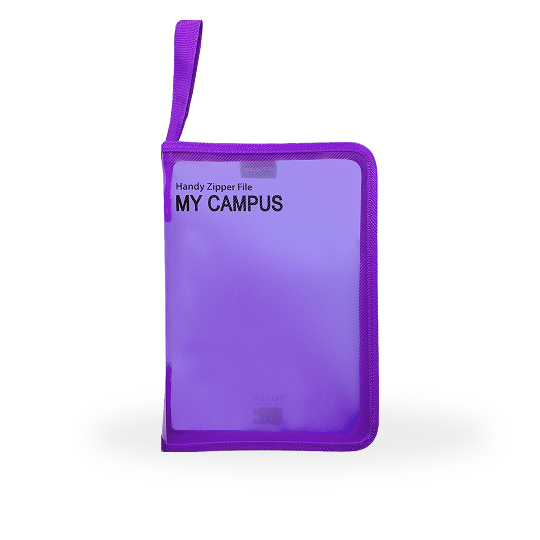 Topla Handy Zipper File 999 - Ungu