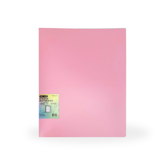 Topla Binder Note 909 Pastel - Pink