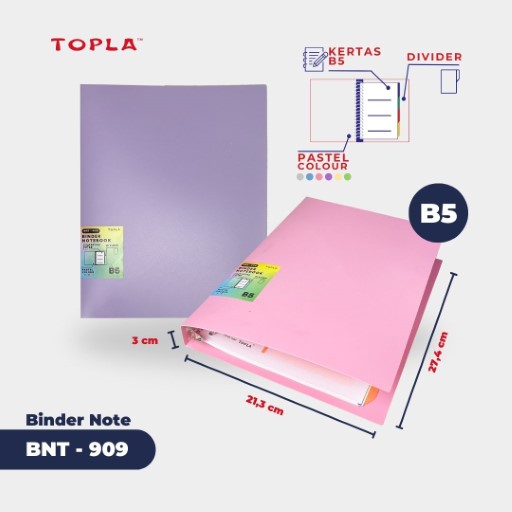 Binder Note 909 Pastel