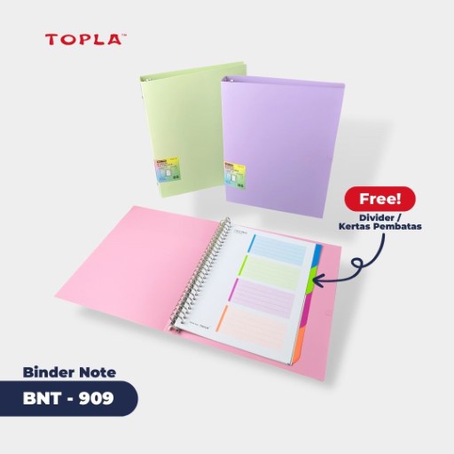 Binder Note 909 Pastel