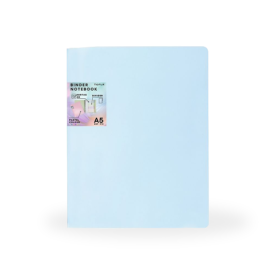 Topla Binder Note 910 Pastel - Pastel Biru