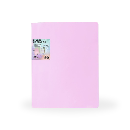 Topla Binder Note 910 Pastel - Pink