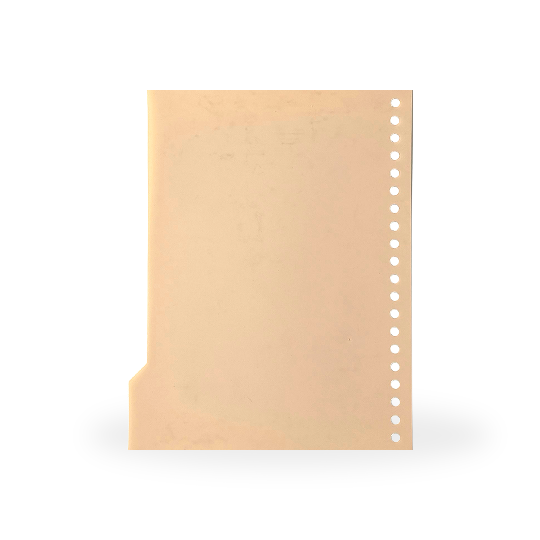 Topla Divider 101 Sisipan (A5) - Krem