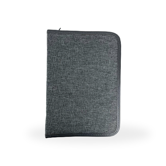 Topla Binder Note Kain - Abu