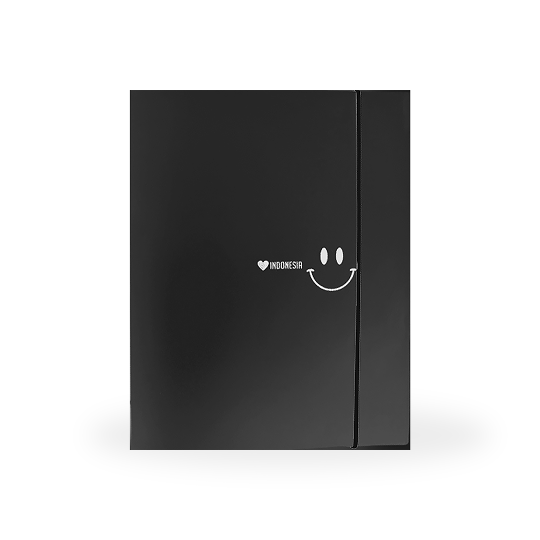 Topla Binder Note 904 Pastel - Hitam