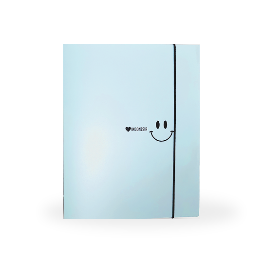 Topla Binder Note 904 Pastel - Pastel Biru