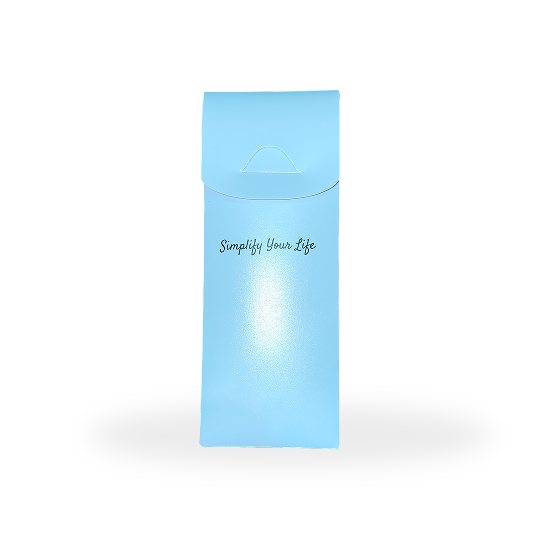 Topla Pencil Case 666 Pastel - Pastel Biru