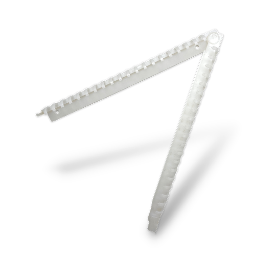 Topla Ring Binder Plastik (20 lb - A5) - Putih