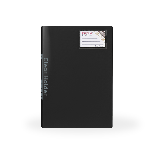 Topla Clear Holder 111 - 20 File - Hitam