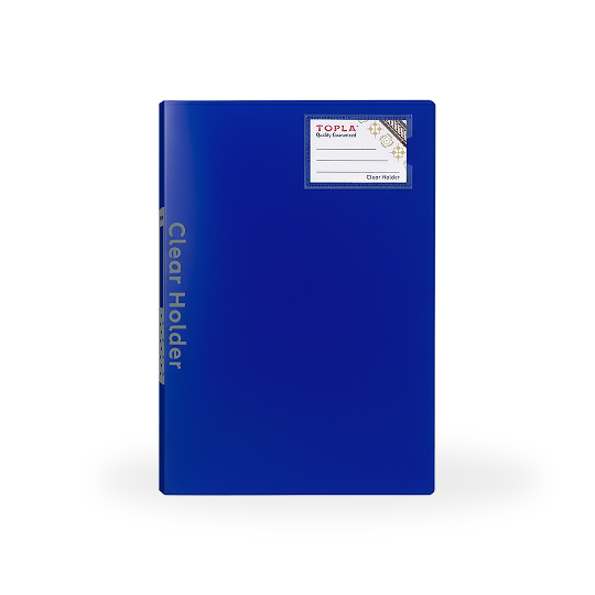 Topla Clear Holder 111 - 20 File - Biru