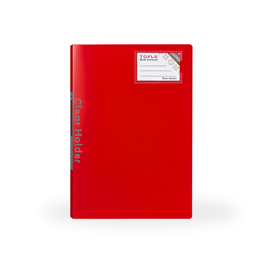 Topla Clear Holder 111 - 20 File - Merah