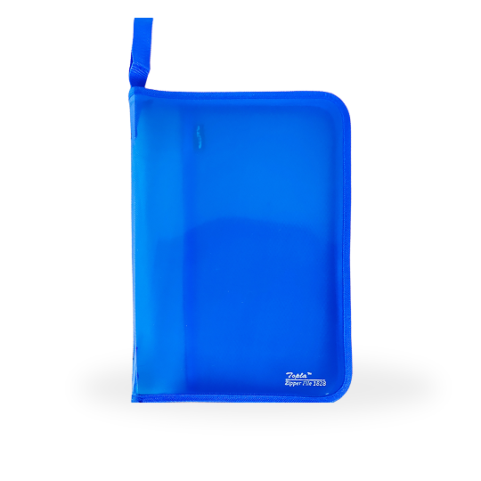 Topla Zipper File 1828 - Biru