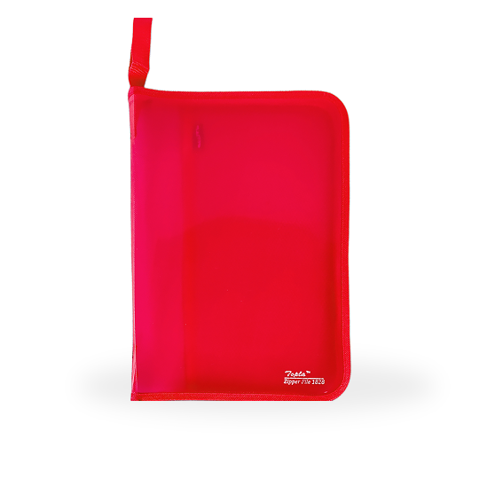 Topla Zipper File 1828 - Merah