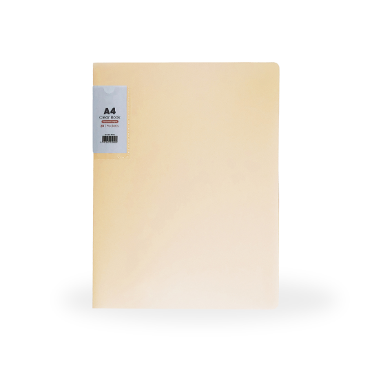 Topla Clear Holder 222 Pastel - 20 File - Krem