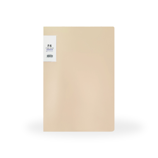 Topla Clear Holder 212 Pastel - 20 File - Krem