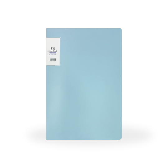 Topla Clear Holder 212 Pastel - 20 File - Pastel Biru
