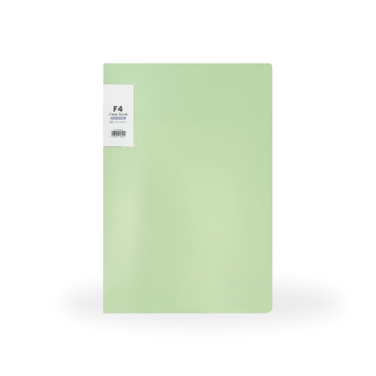 Topla Clear Holder 212 Pastel - 20 File - Pastel Hijau