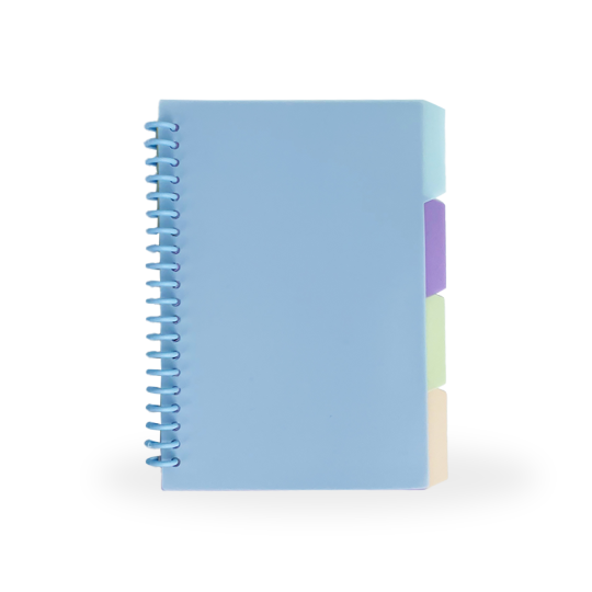 Topla Ring Index Note 102 A5 - Pastel Biru