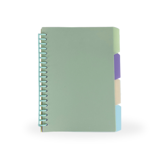 Topla Ring Index Note 102 A5 - Pastel Hijau