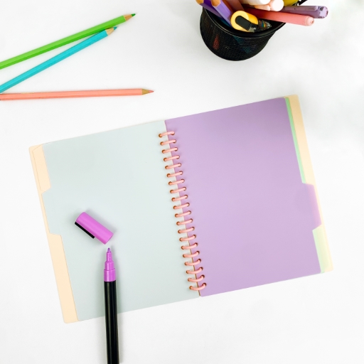 Ring Cover Index Note 103 A5