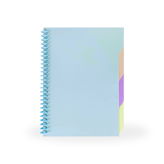 Topla Ring Index Note 202 B5 - Pastel Biru