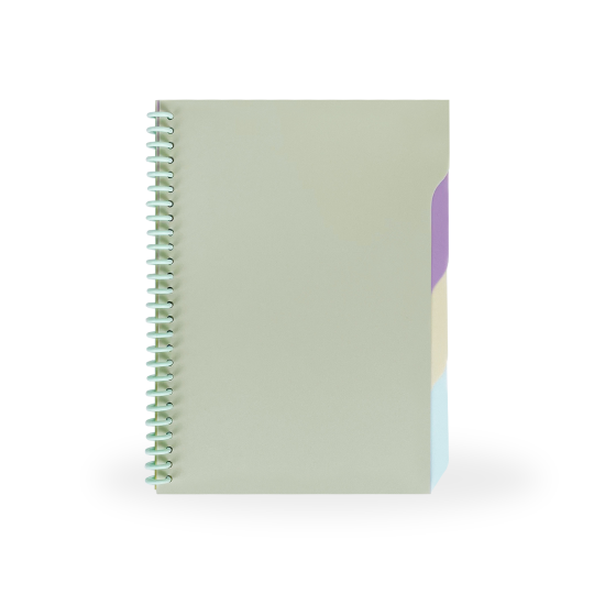 Topla Ring Index Note 202 B5 - Pastel Hijau