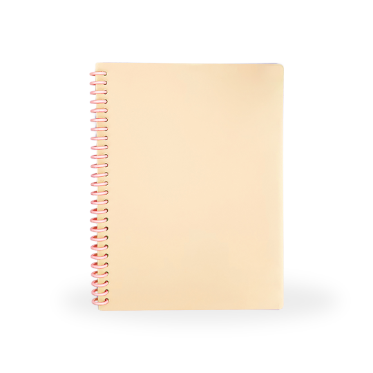 Topla Ring Cover Index Note 203 B5 - Krem